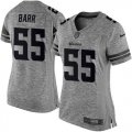 Wholesale Cheap Nike Vikings #55 Anthony Barr Gray Women's Stitched NFL Limited Gridiron Gray Jersey