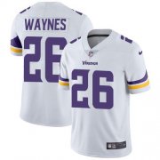 Wholesale Cheap Nike Vikings #26 Trae Waynes White Men's Stitched NFL Vapor Untouchable Limited Jersey