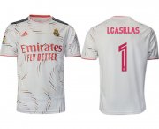 Wholesale Cheap Men 2021-2022 Club Real Madrid home aaa version white 1 Adidas Soccer Jerseys