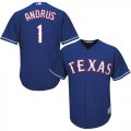 Wholesale Cheap Rangers #1 Elvis Andrus Blue Cool Base Stitched Youth MLB Jersey