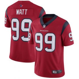 Wholesale Cheap Nike Texans #99 J.J. Watt Red Alternate Men\'s Stitched NFL Vapor Untouchable Limited Jersey