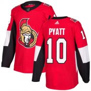 Wholesale Cheap Adidas Senators #10 Tom Pyatt Red Home Authentic Stitched NHL Jersey