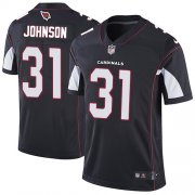 Wholesale Cheap Nike Cardinals #31 David Johnson Black Alternate Men's Stitched NFL Vapor Untouchable Limited Jersey