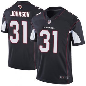 Wholesale Cheap Nike Cardinals #31 David Johnson Black Alternate Men\'s Stitched NFL Vapor Untouchable Limited Jersey
