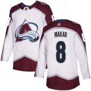 Wholesale Cheap Adidas Colorado Avalanche #8 Cale Makar White Road Authentic Stitched NHL Jersey