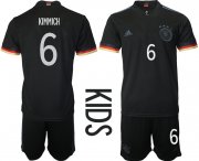 Wholesale Cheap 2021 European Cup Germany away Youth 6 soccer jerseys
