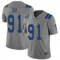 Wholesale Cheap Nike Colts #91 Sheldon Day Gray Youth Stitched NFL Limited Inverted Legend Jersey