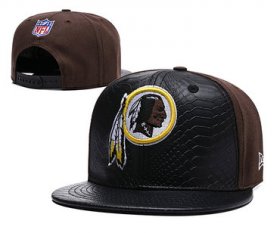 Wholesale Cheap NFL Washington Redskins Team Logo Red Silver Adjustable Hat YD