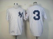Wholesale Cheap Mitchell And Ness 1929 Yankees #3 Babe Ruth White Throwback Stitched MLB Jersey
