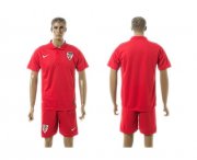 Wholesale Cheap Athletic Bilbao Blank Red Training Soccer Club Jersey