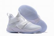 Wholesale Cheap Nike Lebron James Soldier 12 Shoes Pure White