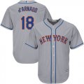 Wholesale Cheap Mets #18 Travis d'Arnaud Grey Cool Base Stitched Youth MLB Jersey