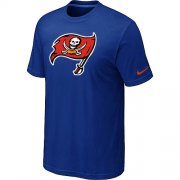 Wholesale Cheap Nike Tampa Bay Buccaneers Sideline Legend Authentic Logo Dri-FIT NFL T-Shirt Blue
