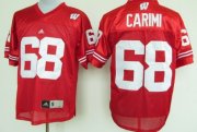 Wholesale Cheap Wisconsin Badgers #68 Gabe Carimi Red Jersey