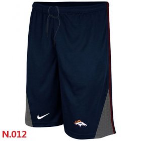 Wholesale Cheap Nike NFL Denver Broncos Classic Shorts Dark Blue
