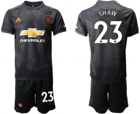 Wholesale Cheap Manchester United #23 Shaw Third Soccer Club Jersey