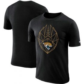 Wholesale Cheap Men\'s Jacksonville Jaguars Nike Black Fan Gear Icon Performance T-Shirt