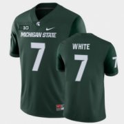 Wholesale Cheap Men Michigan State Spartans #7 Ricky White College Football Green Game Jersey