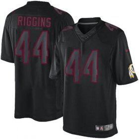 Wholesale Cheap Nike Redskins #44 John Riggins Black Men\'s Stitched NFL Impact Limited Jersey