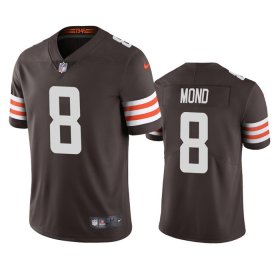 Cheap Men\'s Cleveland Browns #8 Kellen Mond Brown Vapor Untouchable Limited Stitched Jersey