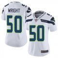 Wholesale Cheap Nike Seahawks #50 K.J. Wright White Women's Stitched NFL Vapor Untouchable Limited Jersey