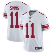 Wholesale Cheap Nike Giants #11 Phil Simms White Men's Stitched NFL Vapor Untouchable Limited Jersey