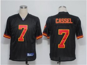 Wholesale Cheap Chiefs #7 Matt Cassel Black Stitched NFL Jersey