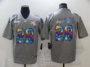 Wholesale Cheap Men's Las Vegas Raiders #28 Josh Jacobs 2020 Grey Crucial Catch Limited Stitched NFL Jersey