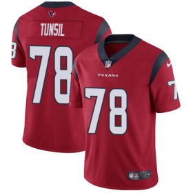 Wholesale Cheap Nike Texans #78 Laremy Tunsil Red Alternate Men\'s Stitched NFL Vapor Untouchable Limited Jersey