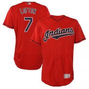 Wholesale Cheap Indians #7 Kenny Lofton Red Flexbase Authentic Collection Stitched MLB Jersey