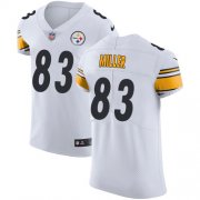 Wholesale Cheap Nike Steelers #83 Heath Miller White Men's Stitched NFL Vapor Untouchable Elite Jersey