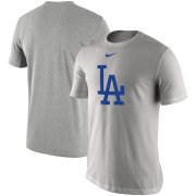Wholesale Cheap Los Angeles Dodgers Nike Legend Batting Practice Primary Logo Performance T-Shirt Gray