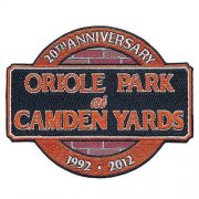 Wholesale Cheap Stitched Baltimore Orioles 20th Anniversary Jersey Patch