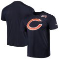 Wholesale Cheap Chicago Bears Nike Primary Logo Legend 100th Season Performance T-Shirt Navy