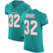 Wholesale Cheap Nike Dolphins #32 Kenyan Drake Aqua Green Team Color Men's Stitched NFL Vapor Untouchable Elite Jersey