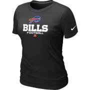 Wholesale Cheap Women's Nike Buffalo Bills Critical Victory NFL T-Shirt Black
