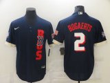 Wholesale Cheap Men Boston Red Sox 2 Bogaerts Blue 2021 All Star Game Nike MLB Jersey