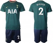 Wholesale Cheap Men 2020-2021 club Tottenham Hotspur away 2 green Soccer Jerseys