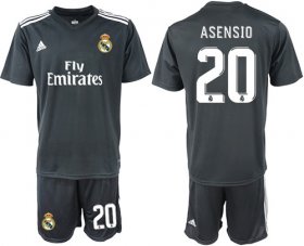 Wholesale Cheap Real Madrid #20 Asensio Away Soccer Club Jersey