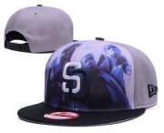 Wholesale Cheap San Diego Padres Snapback Ajustable Cap Hat GS 1