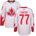 Wholesale Cheap Team Canada #77 Jeff Carter White 2016 World Cup Stitched Youth NHL Jersey
