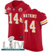 Wholesale Cheap Nike Chiefs #14 Sammy Watkins Red Super Bowl LIV 2020 Team Color Men's Stitched NFL Vapor Untouchable Elite Jersey