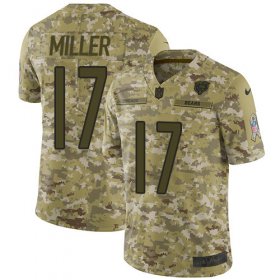 Wholesale Cheap Nike Bears #17 Anthony Miller Camo Men\'s Stitched NFL Limited 2018 Salute To Service Jersey