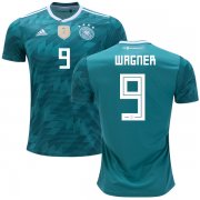 Wholesale Cheap Germany #9 Wagner Away Soccer Country Jersey