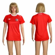 Wholesale Cheap Women's Costa Rica Blank Home Soccer Country Jersey