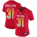 Wholesale Cheap Nike Chargers #31 Adrian Phillips Red Women's Stitched NFL Limited AFC 2019 Pro Bowl Jersey