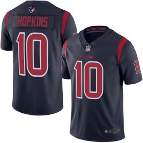 Wholesale Cheap Nike Texans #10 DeAndre Hopkins Navy Blue Youth Stitched NFL Limited Rush Jersey