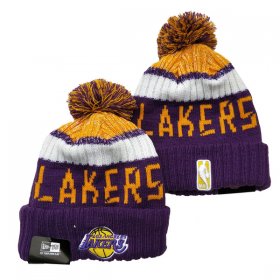 Wholesale Cheap Los Angeles Lakers Kint Hats 039