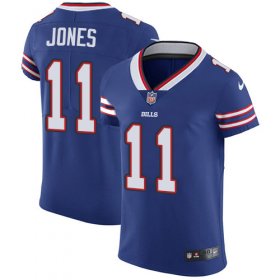 Wholesale Cheap Nike Bills #11 Zay Jones Royal Blue Team Color Men\'s Stitched NFL Vapor Untouchable Elite Jersey