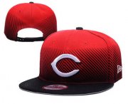 Wholesale Cheap MLB Cincinnati Reds Snapback Ajustable Cap Hat YD 3